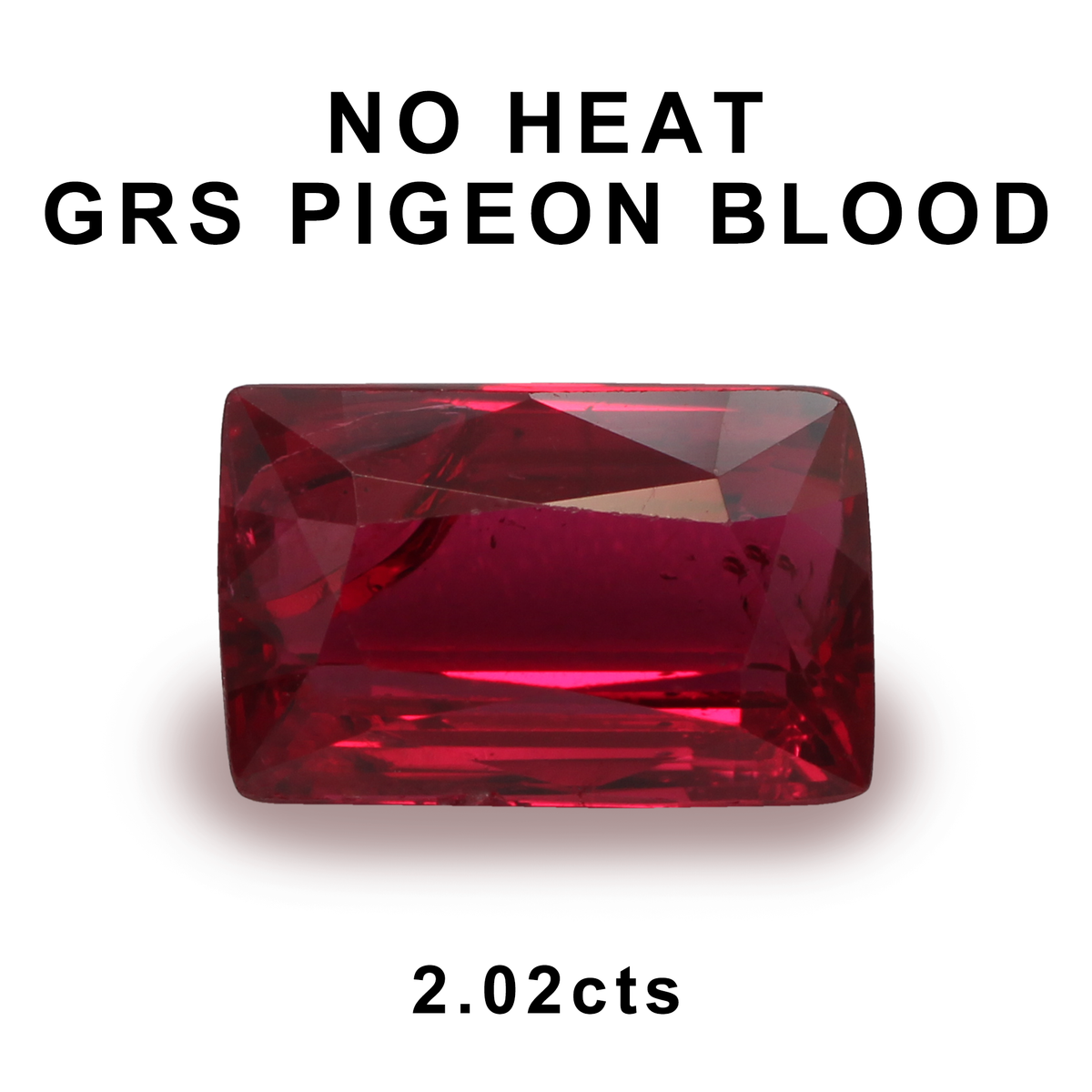 Natural Ruby Square Shape Gemstone Pair - 18 Ct Pigeon Blood Red, Certified, Mozambique